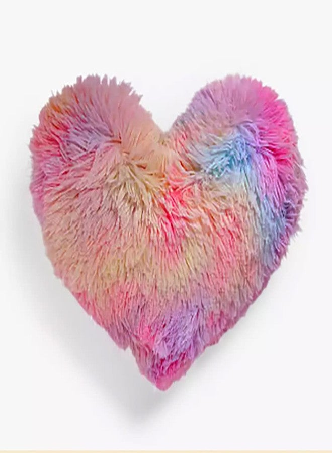 PICKKART Love Heart Pillow, Small Size 12 x 12 Inch (Multicolor) - Image 1